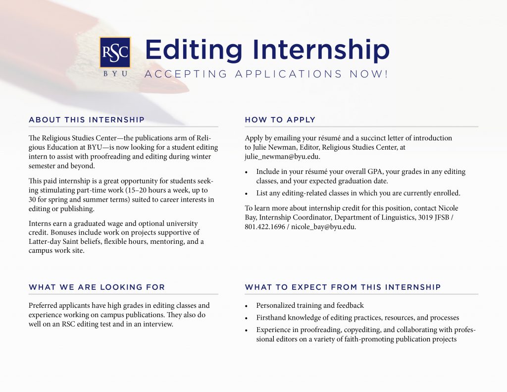PAID Editing Internship (Winter 2022) English Internships